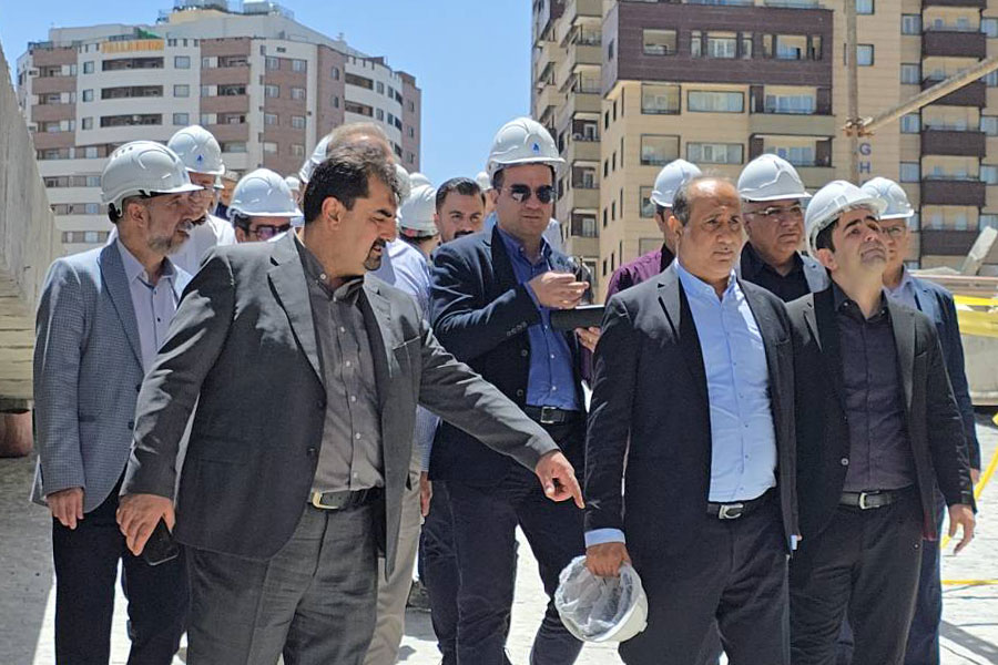 بازدید هیات مدیره شرکت توسعه و عمران بهناد بنا از پروژه اپال بلوک مروارید در اردیبهشت 1405