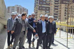 بازدید هیات مدیره شرکت توسعه و عمران بهناد بنا از پروژه اپال بلوک مروارید در اردیبهشت 1405