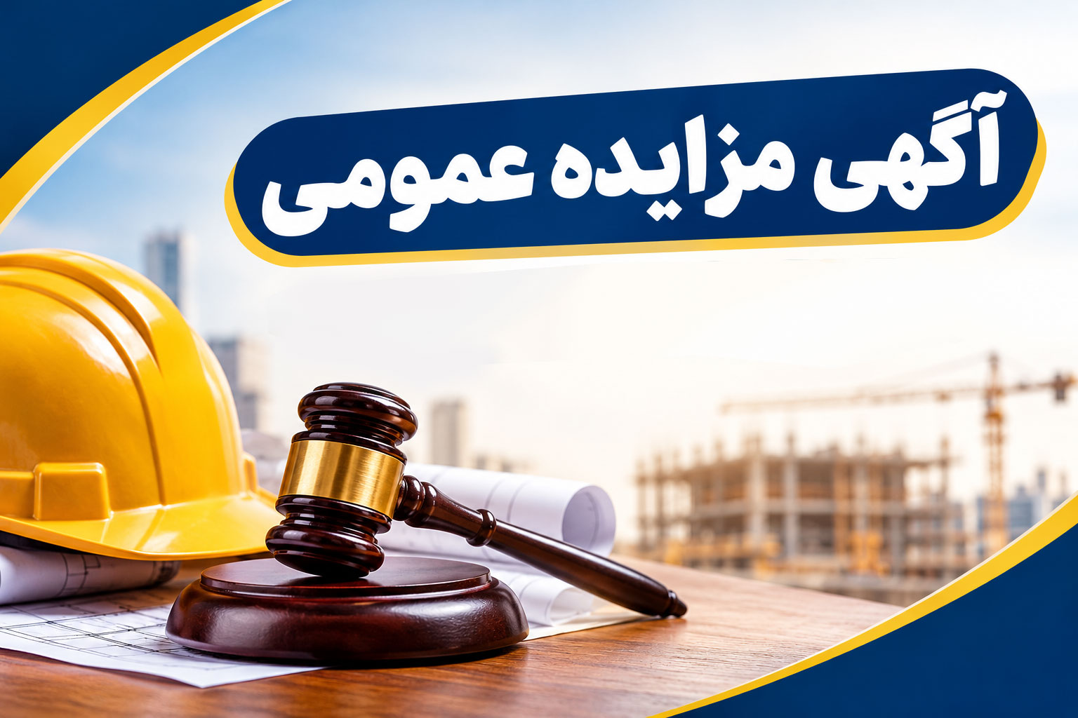 آگهی مزایده عمومی آبان 1405