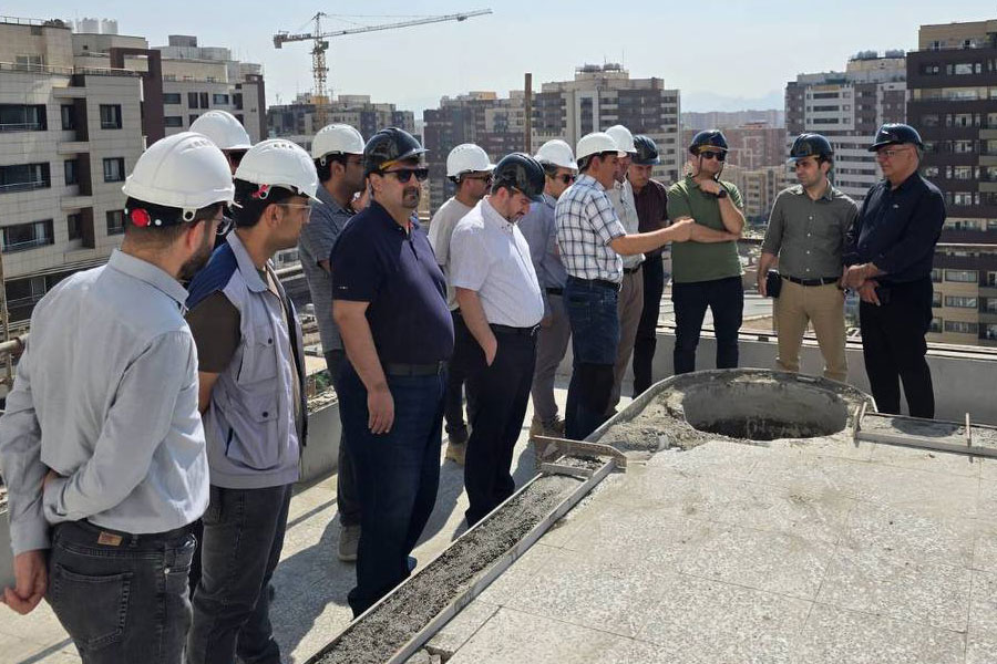 بازدید شرکت توسعه و عمران بهناد بنا از پروژه اپال بلوک مروارید در مهرماه ۱۴۰۵